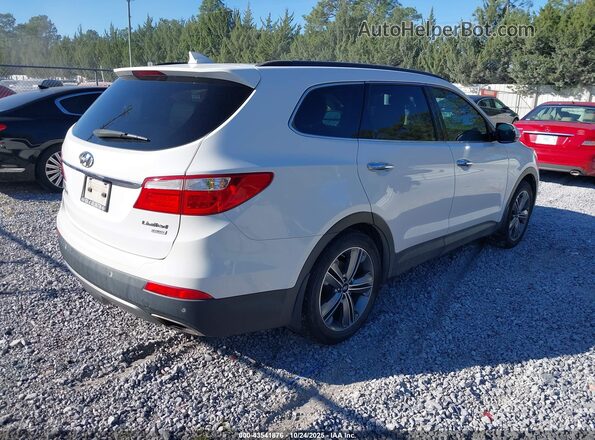 KM8SR4HF8GU132890 2016 HYUNDAI SANTA FE White 