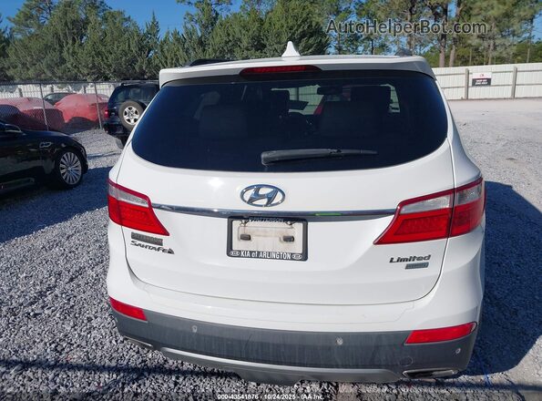 KM8SR4HF8GU132890 2016 HYUNDAI SANTA FE White 