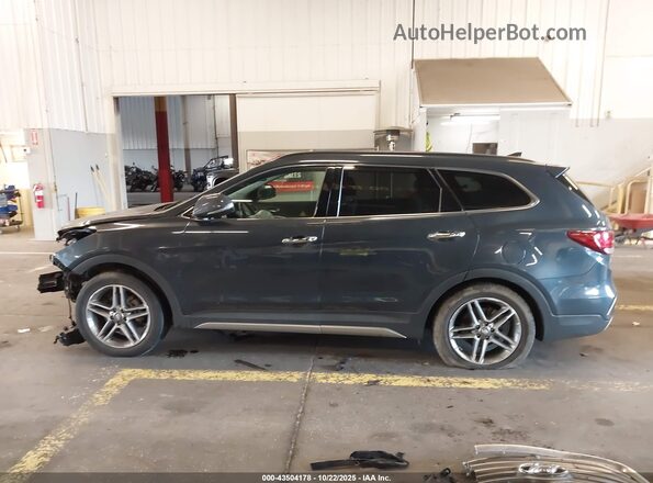 KM8SRDHF0KU305844 2019 HYUNDAI SANTA FE XL Blue 