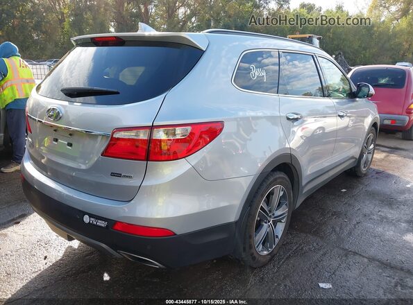 KM8SRDHF2GU133548 2016 HYUNDAI SANTA FE Silver Tył prawy