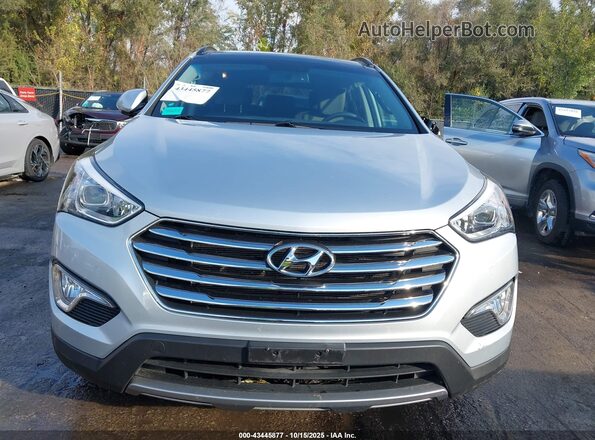 KM8SRDHF2GU133548 2016 HYUNDAI SANTA FE Silver Widok zestawu wskaźników