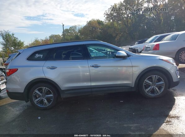 KM8SRDHF2GU133548 2016 HYUNDAI SANTA FE Silver Widok wnętrza z tyłu