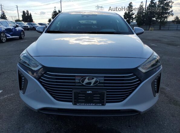 KMHC05LC0JU064917 2018 HYUNDAI IONIQ Silver 