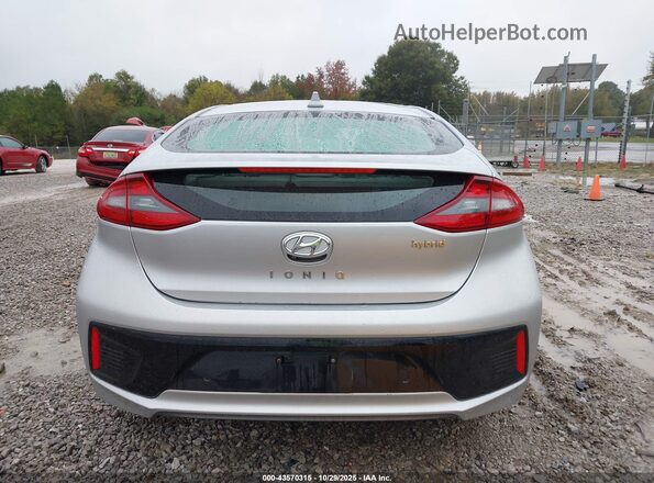 KMHC05LC4HU020638 2017 HYUNDAI IONIQ HYBRID Silver 