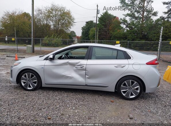 KMHC05LC4HU020638 2017 HYUNDAI IONIQ HYBRID Silver 