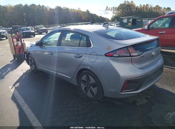 KMHC05LC5NU273365 2022 HYUNDAI IONIQ HYBRID Silver Trasero izquierdo
