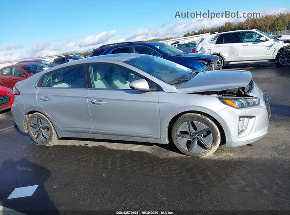 KMHC05LC5NU273365 2022 HYUNDAI IONIQ HYBRID Silver Vista interior de 360 grados