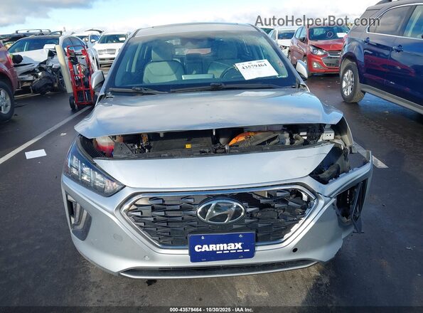 KMHC05LC5NU273365 2022 HYUNDAI IONIQ HYBRID Silver Vista interior trasera