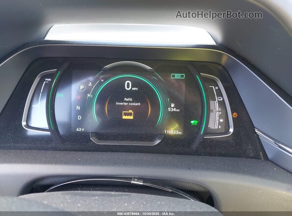 KMHC05LC5NU273365 2022 HYUNDAI IONIQ HYBRID Silver Vista de los asientos traseros