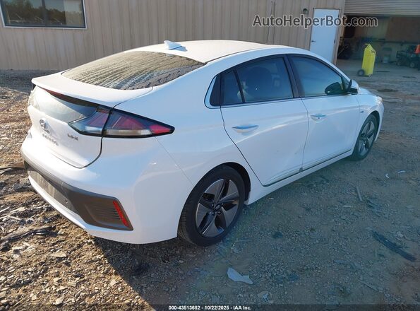 KMHC05LC6LU210062 2020 HYUNDAI IONIQ HYBRID White Հետևի աջ