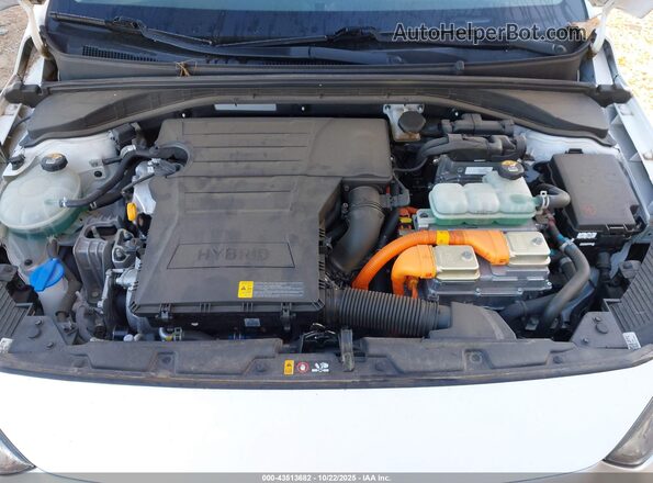 KMHC05LC6LU210062 2020 HYUNDAI IONIQ HYBRID White Հետևի տեսք