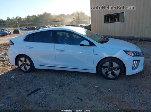 KMHC05LC6LU210062 2020 HYUNDAI IONIQ HYBRID White Սալոնի հետևի տեսք