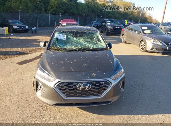KMHC05LC7MU254282 2021 HYUNDAI IONIQ HYBRID Gray Вид щитка приладів