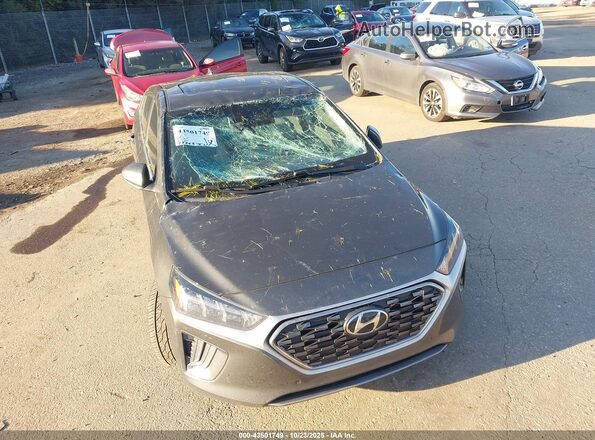 KMHC05LC7MU254282 2021 HYUNDAI IONIQ HYBRID Gray Вид спереду