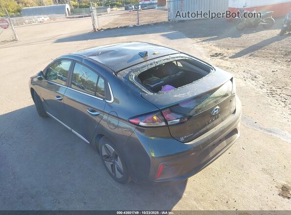 KMHC05LC7MU254282 2021 HYUNDAI IONIQ HYBRID Gray 