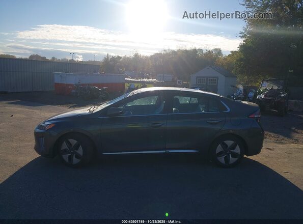 KMHC05LC7MU254282 2021 HYUNDAI IONIQ HYBRID Gray Панорамний вид салону 360°