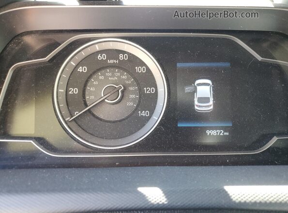 KMHC65LC0LU227485 2020 HYUNDAI IONIQ Gray Սարքավորումների վահանակի տեսք