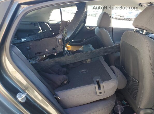 KMHC65LC0LU227485 2020 HYUNDAI IONIQ Gray Հետևի նստատեղերի տեսք