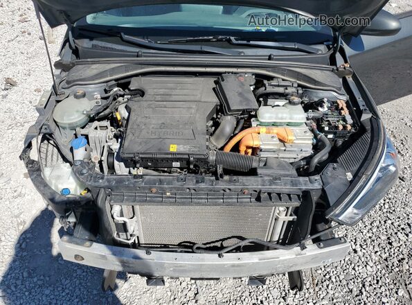 KMHC65LC0LU227485 2020 HYUNDAI IONIQ Gray Սալոնի հետևի տեսք