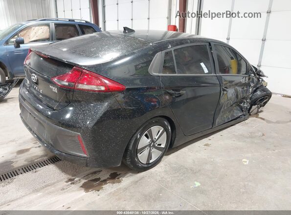 KMHC65LC1NU271790 2022 HYUNDAI IONIQ HYBRID Black Հետևի աջ