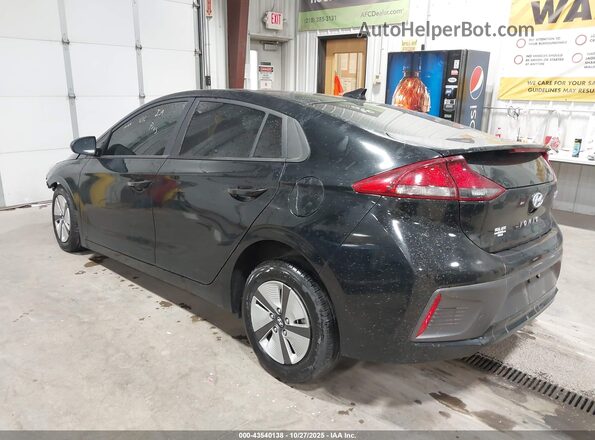 KMHC65LC1NU271790 2022 HYUNDAI IONIQ HYBRID Black Հետևի ձախ