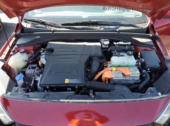 KMHC65LC4KU174451 2019 HYUNDAI IONIQ Red 
