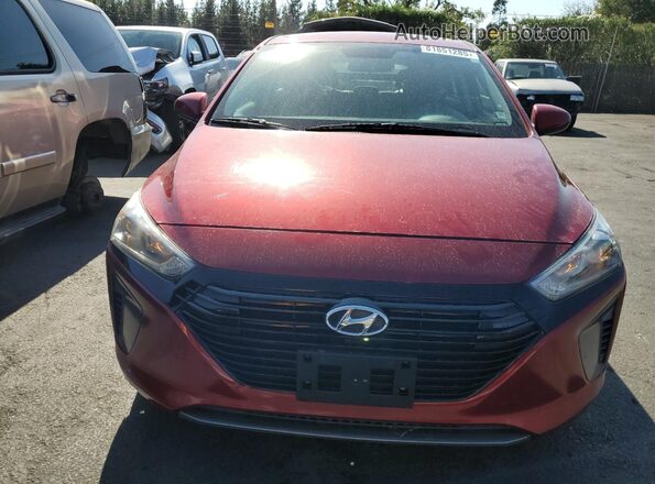 KMHC65LC4KU174451 2019 HYUNDAI IONIQ Red 