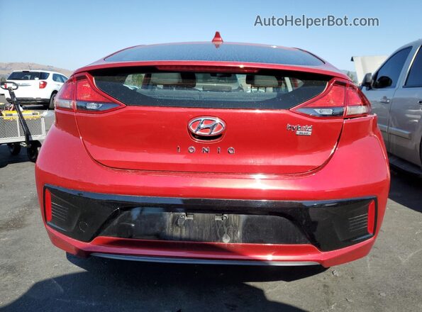 KMHC65LC4KU174451 2019 HYUNDAI IONIQ Red 
