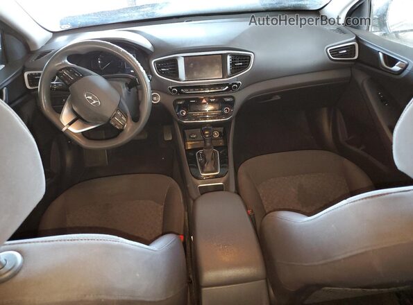 KMHC65LC8JU066476 2018 HYUNDAI IONIQ Charcoal Vista del salpicadero