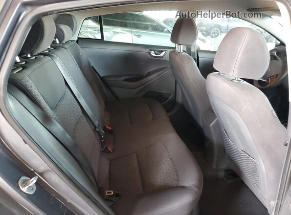 KMHC65LC8JU066476 2018 HYUNDAI IONIQ Charcoal Vista de los asientos traseros