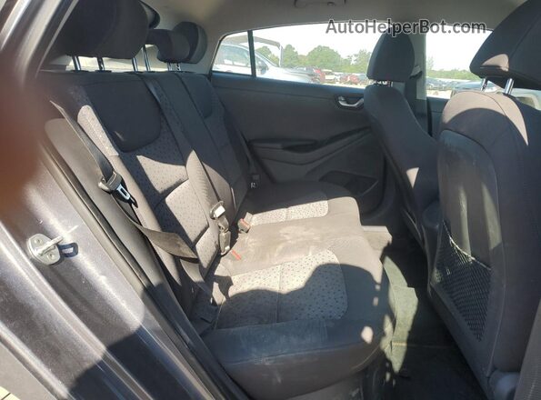KMHC65LC8JU075324 2018 HYUNDAI IONIQ Серый Вид задних сидений