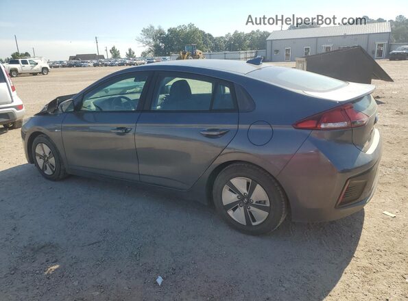 KMHC65LC8JU075324 2018 HYUNDAI IONIQ Серый Задняя левая четверть
