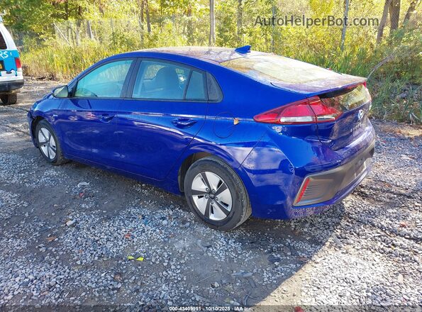KMHC65LC8LU206898 2020 HYUNDAI IONIQ HYBRID Синий Задняя левая четверть