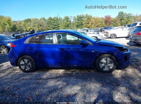 KMHC65LC8LU206898 2020 HYUNDAI IONIQ HYBRID Синий Вид задней части салона