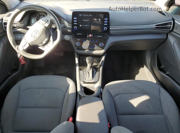 KMHC65LC8NU274329 2022 HYUNDAI IONIQ Silver Widok deski rozdzielczej