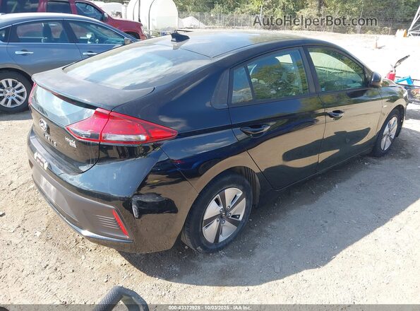 KMHC65LC9JU064235 2018 HYUNDAI IONIQ HYBRID Black Tył prawy