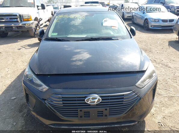 KMHC65LC9JU064235 2018 HYUNDAI IONIQ HYBRID Black Widok z przodu
