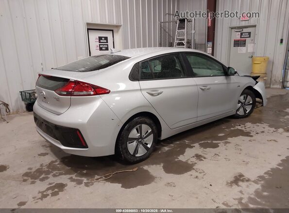 KMHC65LCXHU057496 2017 HYUNDAI IONIQ HYBRID Silver Задня права чверть