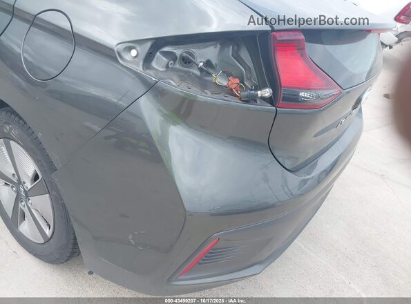 KMHC65LCXNU281315 2022 HYUNDAI IONIQ HYBRID Gray 