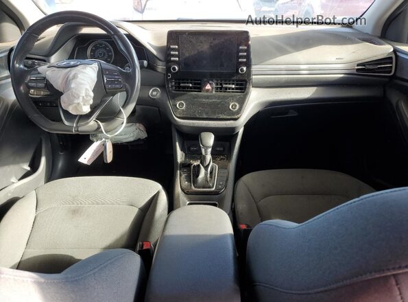 KMHC65LD0MU255023 2021 HYUNDAI IONIQ Black წინა პანელის ხედი