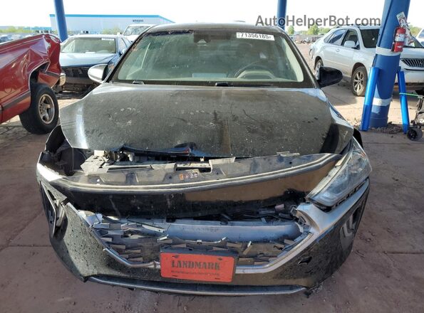 KMHC65LD0MU255023 2021 HYUNDAI IONIQ Black წინა ხედი