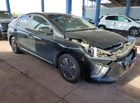 KMHC65LD0MU255023 2021 HYUNDAI IONIQ Black წინა მარჯვენა