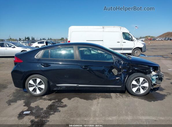 KMHC65LD3KU111463 2019 HYUNDAI IONIQ PLUG-IN HYBRID Black Вид задньої частини салону