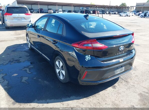 KMHC65LD3KU111463 2019 HYUNDAI IONIQ PLUG-IN HYBRID Black Задня ліва чверть