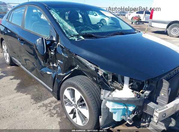 KMHC65LD3KU111463 2019 HYUNDAI IONIQ PLUG-IN HYBRID Black Вид спереду