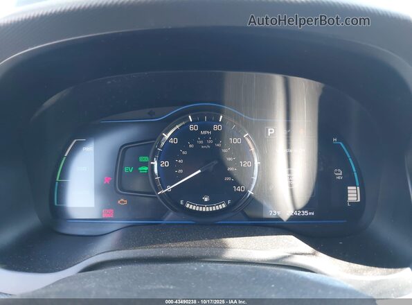 KMHC65LD3KU111463 2019 HYUNDAI IONIQ PLUG-IN HYBRID Black Вид задніх сидінь