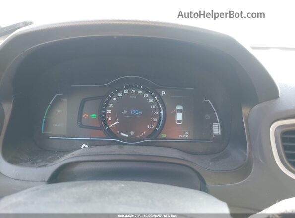 KMHC75LC1HU018955 2017 HYUNDAI IONIQ HYBRID Blue Հետևի նստատեղերի տեսք