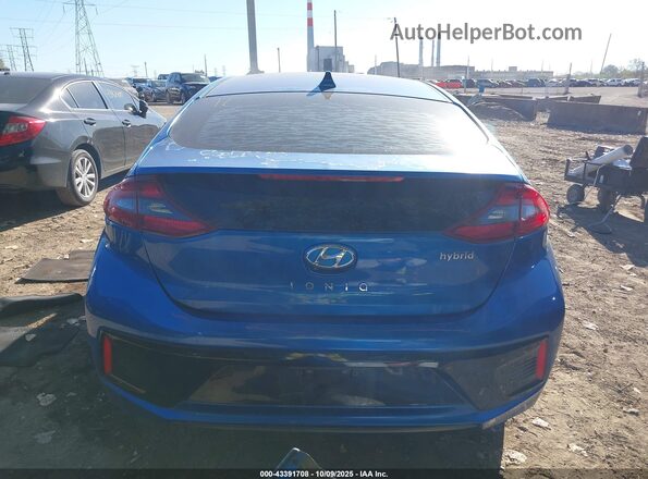 KMHC75LC1HU018955 2017 HYUNDAI IONIQ HYBRID Blue 