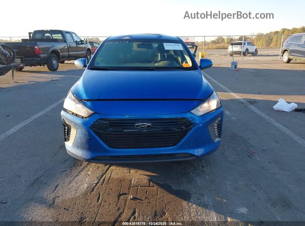 KMHC75LC1HU045752 2017 HYUNDAI IONIQ HYBRID Blue Սարքավորումների վահանակի տեսք