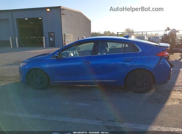 KMHC75LC1HU045752 2017 HYUNDAI IONIQ HYBRID Blue Սալոնի 360 աստիճան տեսք